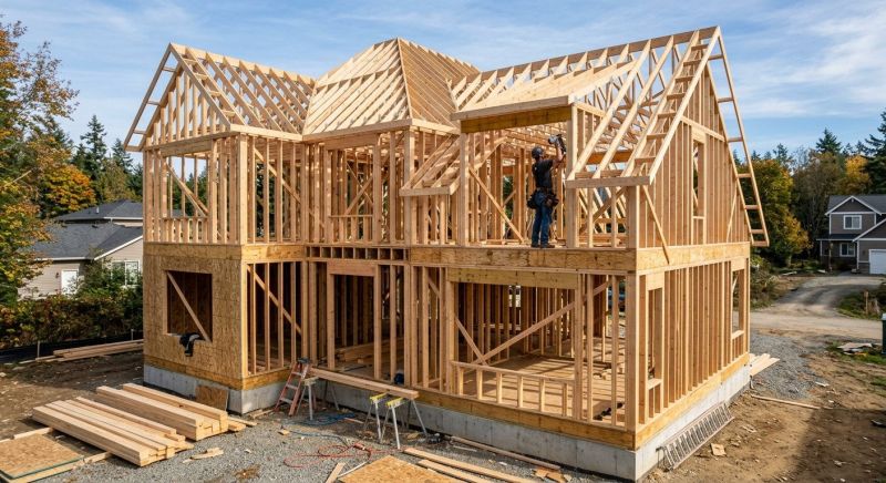 Building Addition Framing in Kansas City, KS
