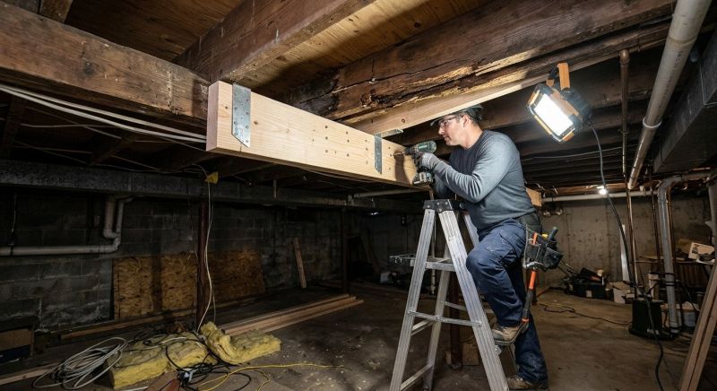 Roof Joist Repair in Wilmington, NC