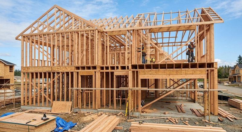 Wood Framing Construction in Conroe, TX